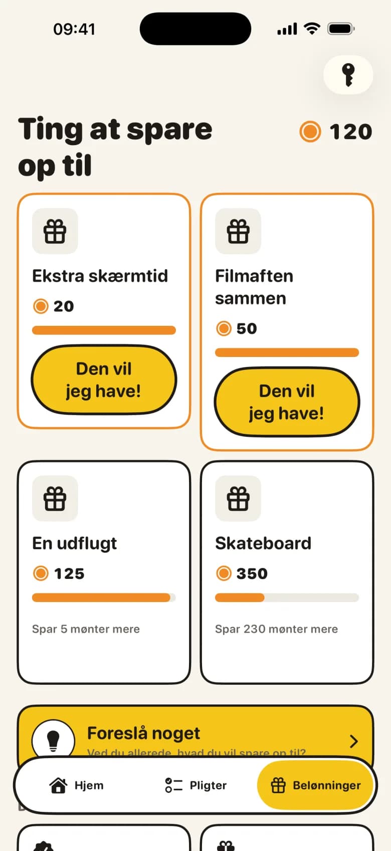 To forældre, én godkendelseskø.