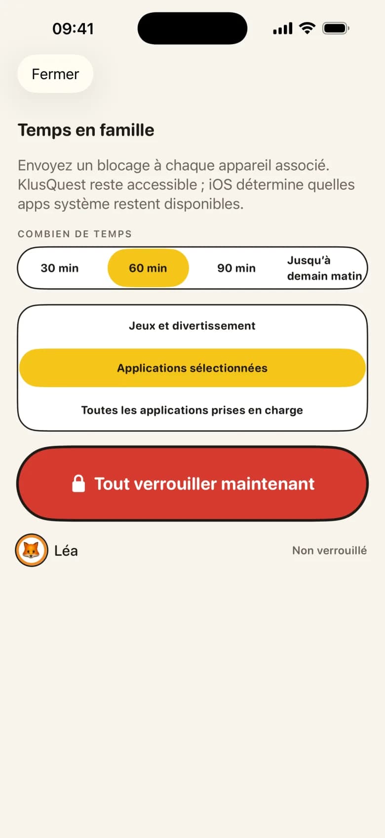 Un clic. Tout le monde lâche les écrans.
